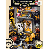 Iowa Hawkeyes Puzzle 500 Piece Locker Room