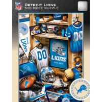 Detroit Lions Puzzle 500 Piece Locker Room