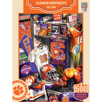 Clemson Tigers Puzzle 500 Piece Locker Room