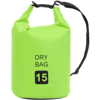 vidaXL Dry Bag Green 4 gal PVC