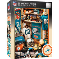 Miami Dolphins Puzzle 500 Piece Locker Room