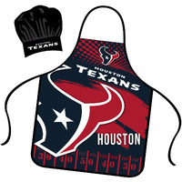 Houston Texans Chef Hat and Apron Set
