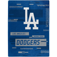Los Angeles Dodgers Blanket 60x80 Raschel Digitize Design