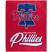 Philadelphia Phillies Blanket 50x60 Raschel Signature Design