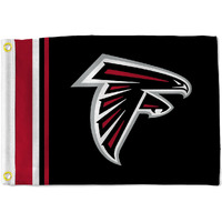 Atlanta Falcons Flag 12x17 Striped Utility