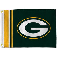 Green Bay Packers Flag 12x17 Striped Utility