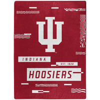 Indiana Hoosiers Blanket 60x80 Raschel Digitize Design