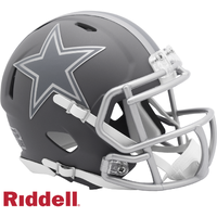 Dallas Cowboys Helmet Riddell Replica Mini Speed Style Slate Alternate