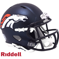 Denver Broncos Helmet Riddell Replica Mini Speed Style 2024