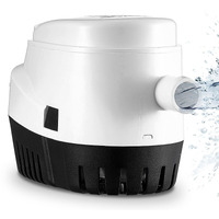 VEVOR Bilge Pump, 750GPH 12V Automatic Submersible Boat Bilge Water Pump with Float Switch, 0.7" Outlet Diameter, Small Boat Bilge Pump, Marine Electric Bilge Pump for Boats, Ponds, Pools, Basements