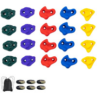 VEVOR Ninja Tree Climbing Kit 20 Tree Climbing Holds 6 Ratchet Straps Outdoor