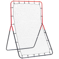 VEVOR Baseball And Softball Rebounder Net 3x4.5 ft PitchBack 3-Way Trainer