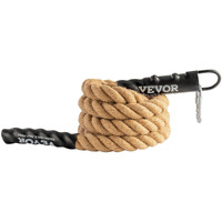 VEVOR 1.5"x10FT Gym Climbing Rope Fitness Strength Training Rope Home Exercise