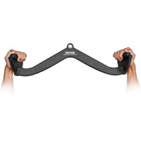 VEVOR LAT Pulldown Bar Tricep Handle Attachment V-bar Cable Machine for Home Gym