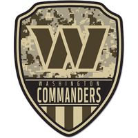 Washington Commanders Sign Wood 11x14 Shield Shape