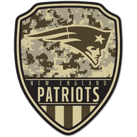 New England Patriots Sign Wood 11x14 Shield Shape