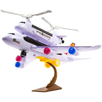 Police Airplane With 4D Flashing Lights