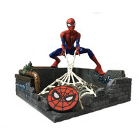 Marvel Spider-Man Finders Keypers Statue | Official Spider-Man Key Holder Figure