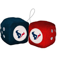 Houston Texans Fuzzy Dice CO