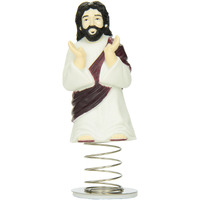 Dashboard Wiggler Enlightenment On A Spring Jesus 4.5" Figure