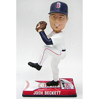 Boston Red Sox Josh Beckett Forever Collectibles On Field Bobblehead CO
