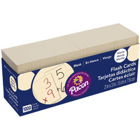 Pacon Blank Flash Cards, Manila, 2 x 3 Inches, Pack of 1000