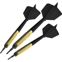 Viper Commercial Brass Bar Darts - Bag of 45 Darts - Black