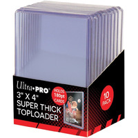 Toploader - 3x4 180PT Clear (10 per pack)