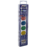 PRANG WATERCOLOR METALLIC COLOR 8CT