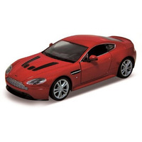 2010 Aston Martin V12 Vantage Red 1/24 Diecast Model Car by Welly