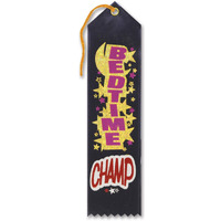 Bedtime Champ Award Ribbon