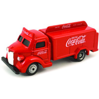 1947 Coca Cola Delivery Bottle Truck Red 1/87 Diecast Model by Motorcity Classics