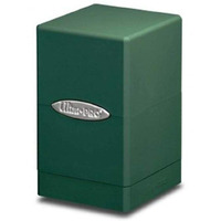 Satin Tower Deck Box - Green