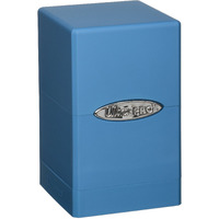 Satin Tower Deck Box - Light Blue
