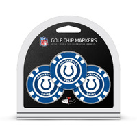 Indianapolis Colts Golf Chip with Marker 3 Pack