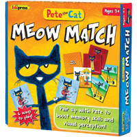 PETE THE CAT MEOW MATCH GAME