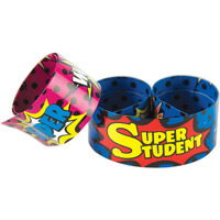 SLAP BRACELETS SUPERHERO SUPER