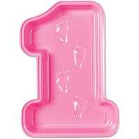Plastic Baby's  1st  Birthday Tray