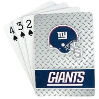 New York Giants Playing Cards