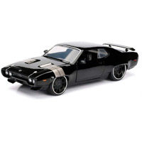 Doms Plymouth GTX Fast & Furious F8 The Fate of the Furious Movie 1/24 Diecast Model Car  by Jada