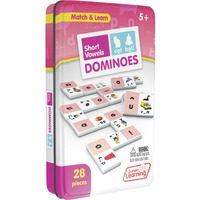 Junior Learning Short Vowels Dominoes