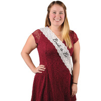 Bride To Be Lace Sash
