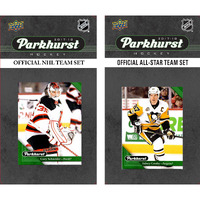 NHL New Jersey Devils 2017 Parkhurst Team Set and an all-star set