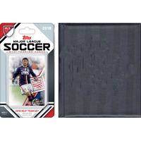 MLS New England Revolution Licensed 2018 Topps Team Set and Storage Album