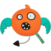 Touchdog  Cartoon Flying Critter Monster Plush Dog Toy(D0102HAX9TU.)