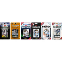 MLS Vancouver Whitecaps 6 Different Licensed Trading Card Team Sets