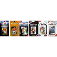 MLS Houston Dynamo 6 Different Licensed Trading Card Team Sets