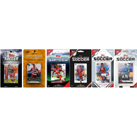 MLS FC Dallas 6 Different Licensed Trading Card Team Sets