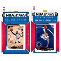 NBA Detroit Pistons Licensed 2018-19 Hoops Team Set Plus 2018-19 Hoops All-Star Set