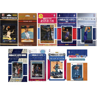 NBA Charlotte Hornets 9 Different Licensed Trading Card Team Sets
